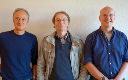 Peter Gemperle (2.Rang), Rambert Bellmann (1.Rang), Simon Künzli (3.Rang)